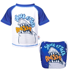 ALVABABY Toddler Baby Boy Summer Swim Suit, Infant Bathing Suit Swimwear,Tankini Swimwear (SWCJD02A)