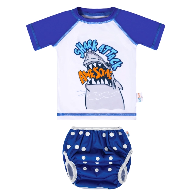 ALVABABY Toddler Baby Boy Summer Swim Suit, Infant Bathing Suit Swimwear,Tankini Swimwear (SWCJD02A)