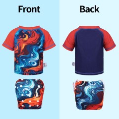 ALVABABY Toddler Baby Boy Summer Swim Suit, Infant Bathing Suit Swimwear,Tankini Swimwear (SWCJD04A)