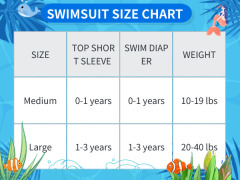ALVABABY Toddler Baby Girl Summer Swim Suit, Infant Bathing Suit Swimwear,Tankini Swimwear (SWCJD03A)