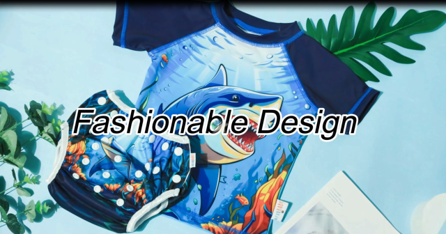 ALVABABY Toddler Baby Boy Summer Swim Suit, Infant Bathing Suit Swimwear,Tankini Swimwear (SWCJD01A)