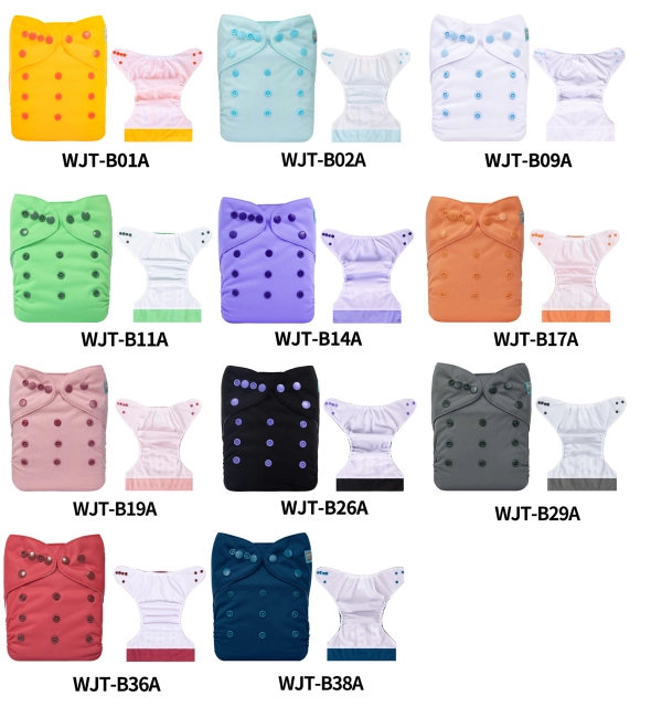 (Facebook live) AWJ Diaper with Tummy Panel come with microfiber insert