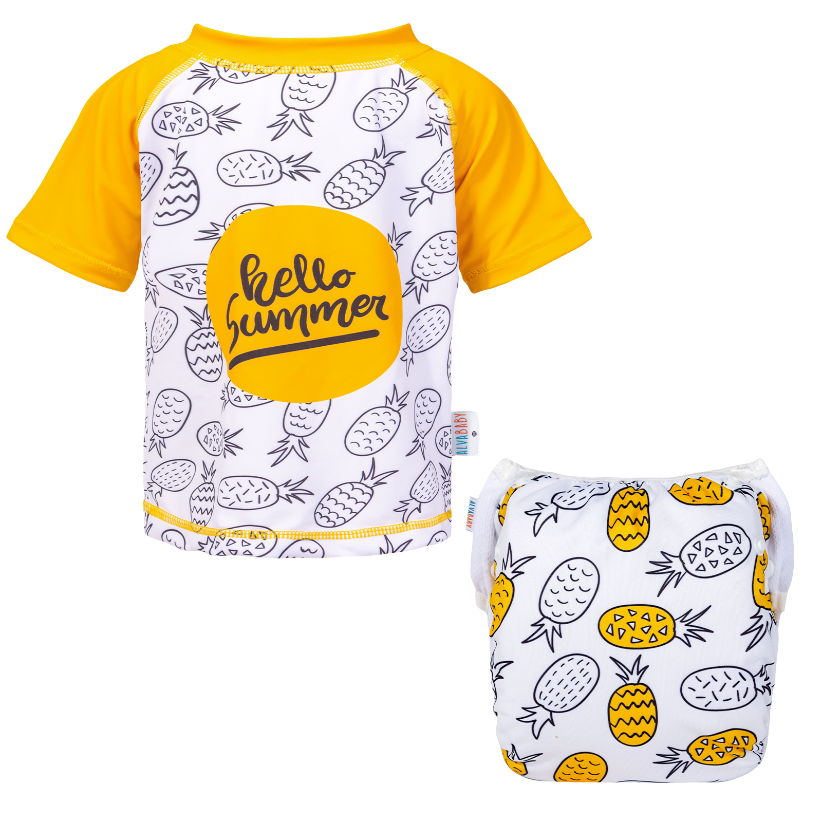 (Various Patterns) Baby Summer Swim Suit, Bathing Suit,Tankini Swimwear for Infants & Toddlers