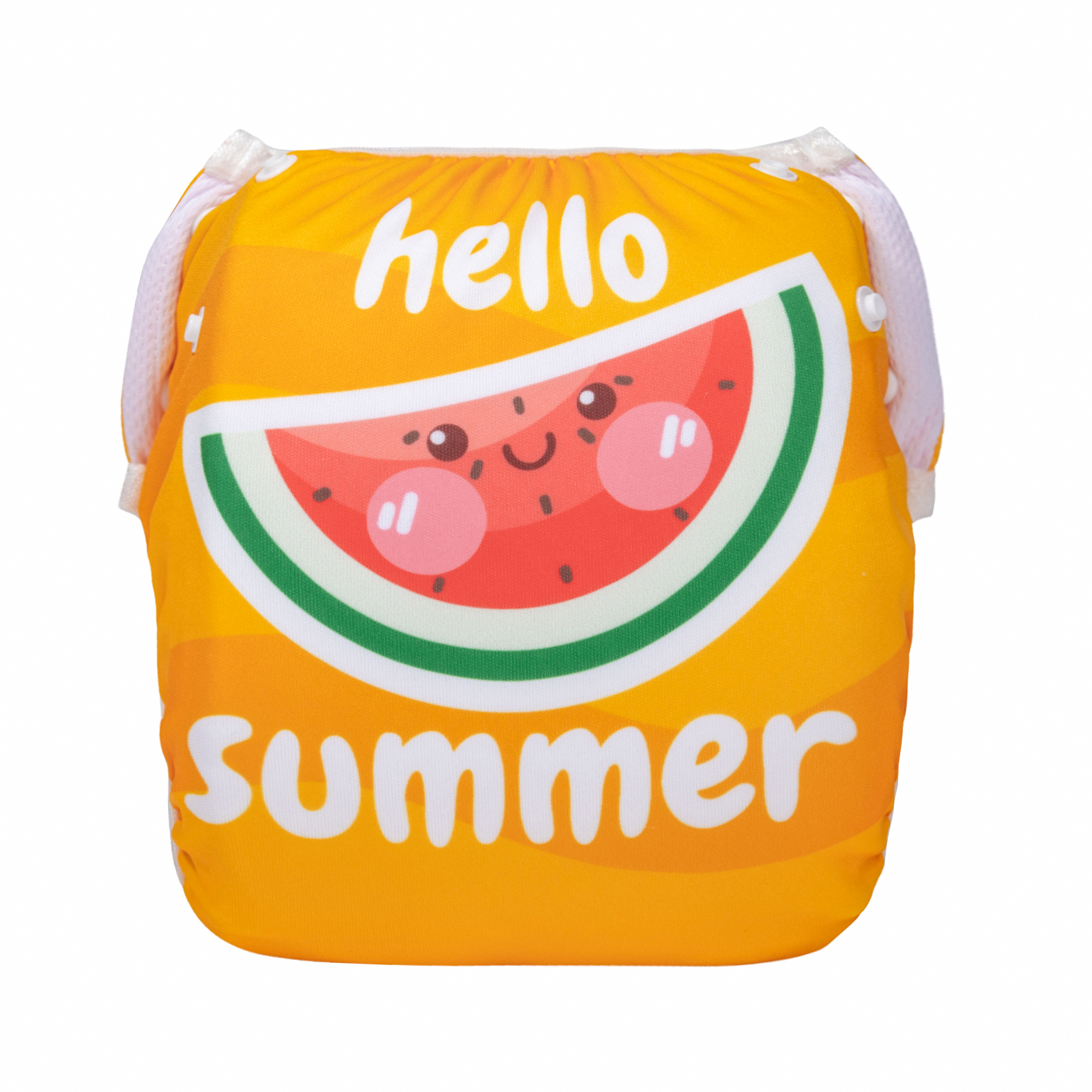 ALVABABY Reusable Swim Diaper - Adjustable One Size Swimwear for Infants & Toddlers (Summer, SWD-BS95A)