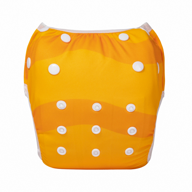 ALVABABY One Size Positioning  Printed Swim Diaper -Summer(SWD-BS95A)