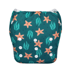 ALVABABY Big Size Swim Diaper Printed Reusable Baby Swim Diaper Large Size-Star (ZSW-BS89A)