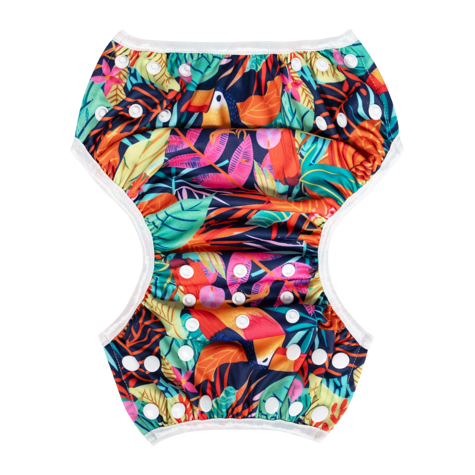 ALVABABY Reusable Swim Diaper - Adjustable One Size Swimwear for Infants & Toddlers (SWD-BS100A)