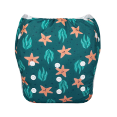 ALVABABY One Size Printed Swim Diaper-Star(SW-BS89A)