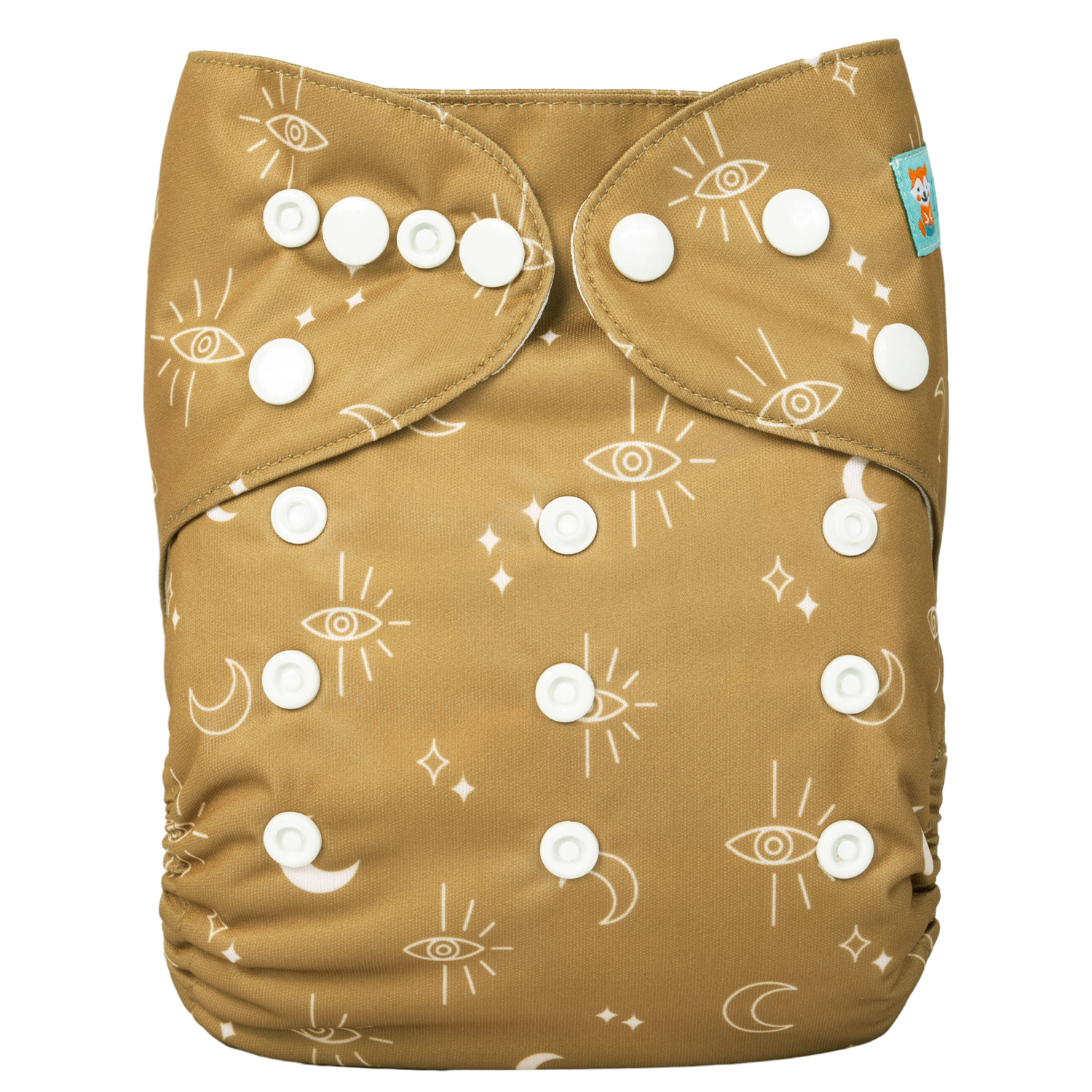 ALVABABY AWJ Lining Cloth Diaper with Tummy Panel for Babies -(WJT-EW07A)