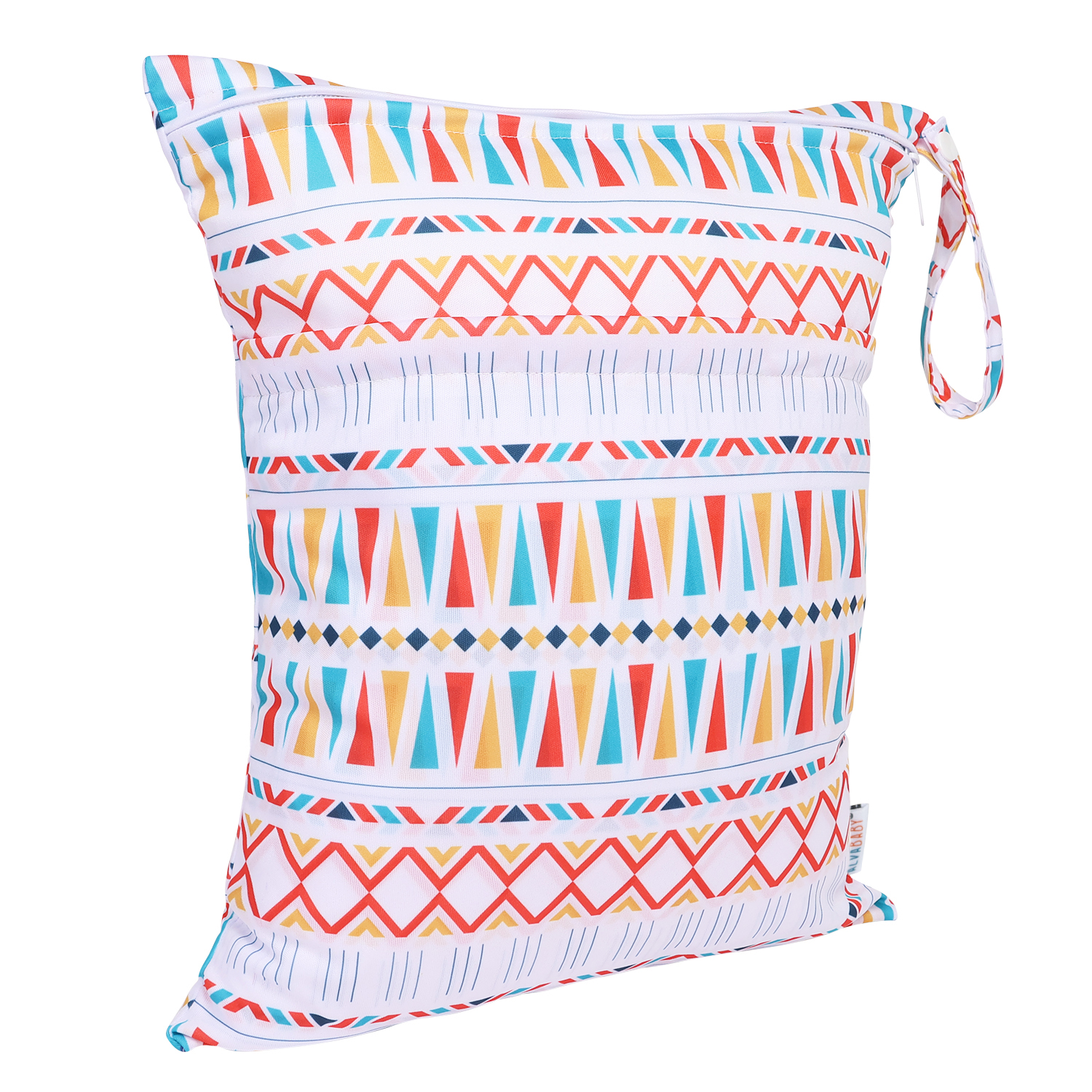 ALVABABY Waterproof Diaper Wet/Dry Bag for Cloth Diaper, Swimsuit, Travel, and Gym (L-ED19A)