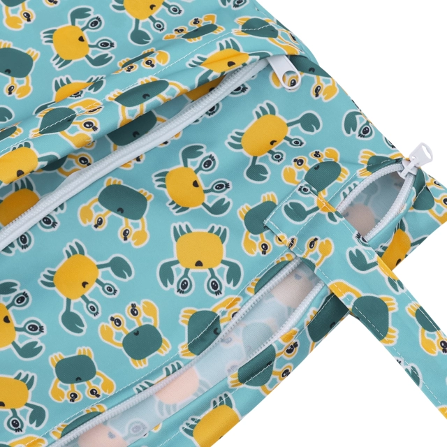 ALVABABY NEW Wet Dry Bag with extra Durable Handle/ Tote Diaper Bag(LT-BS88A)