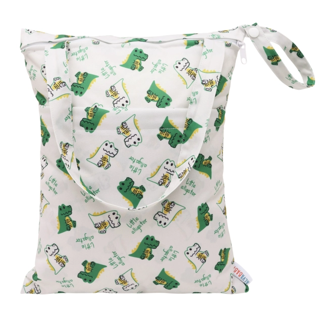 ALVABABY NEW Wet Dry Bag with extra Durable Handle/ Tote Diaper Bag(LT-EW03A)