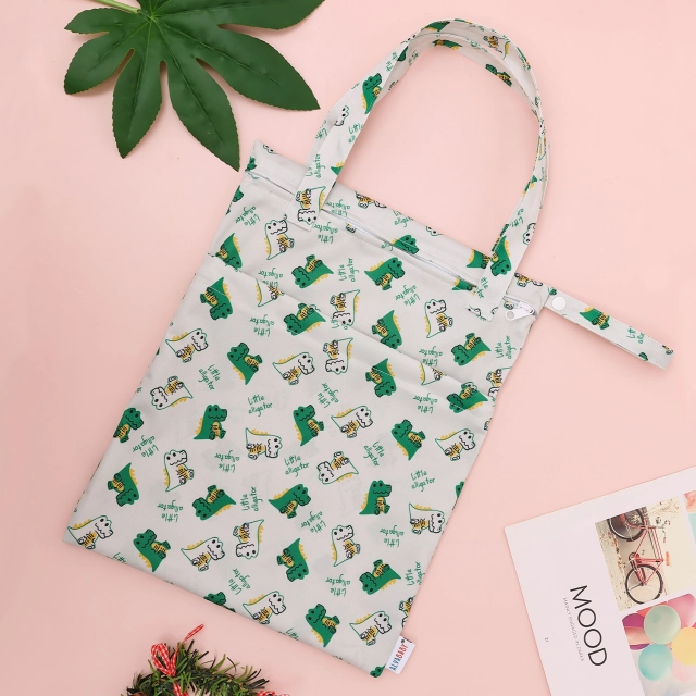 ALVABABY NEW Wet Dry Bag with extra Durable Handle/ Tote Diaper Bag(LT-EW03A)