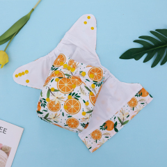 ALVABABY AWJ Lining Cloth Diaper with Tummy Panel for Babies  (WJT-EW15A)