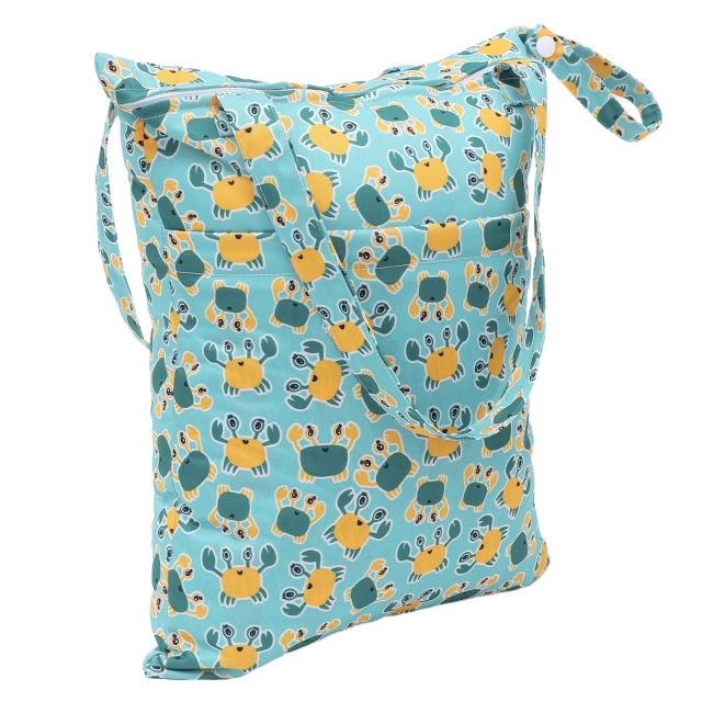 ALVABABY NEW Wet Dry Bag with extra Durable Handle/ Tote Diaper Bag(LT-BS88A)
