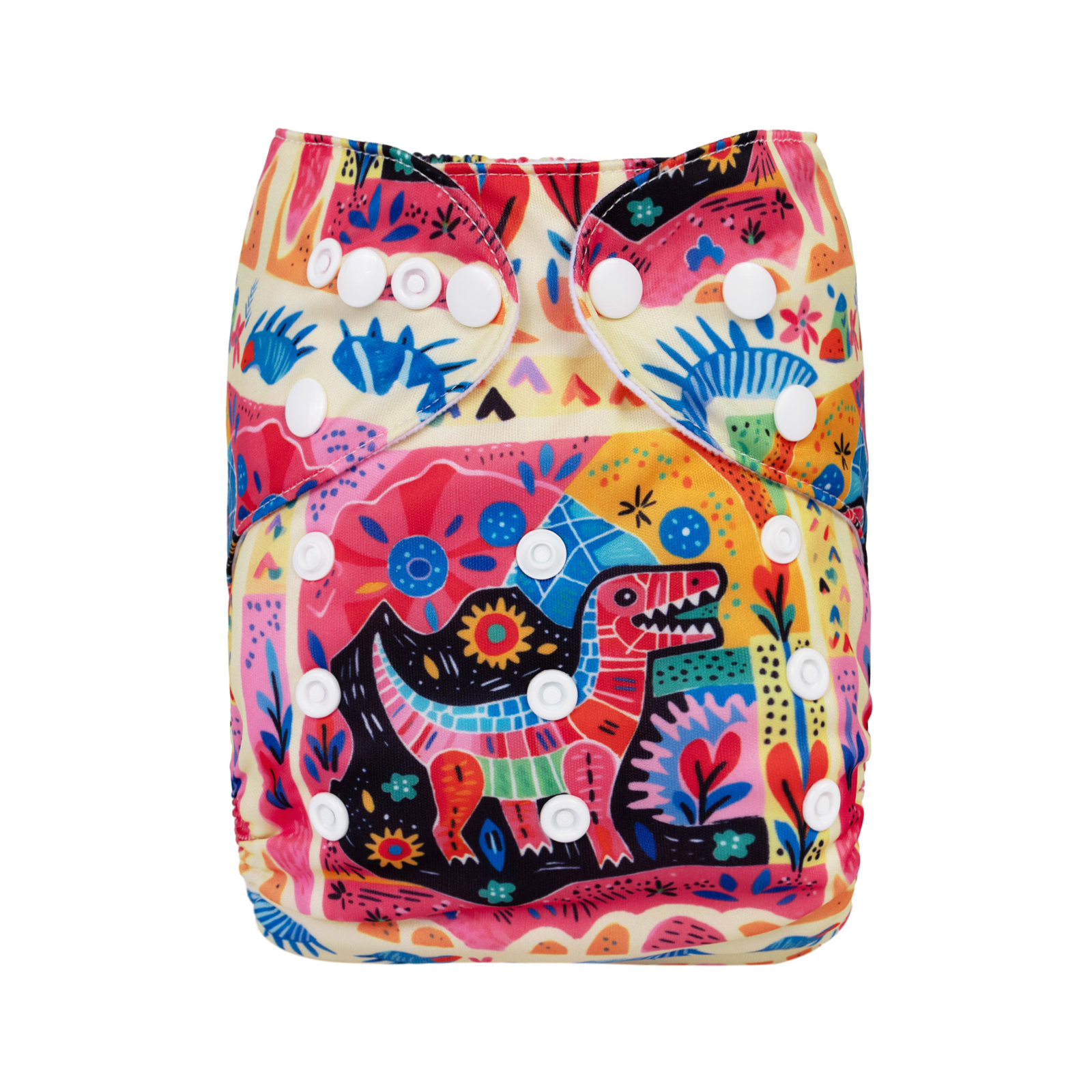ALVABABY Positioning Cloth Diaper - One Size Adjustable Washable & Reusable Diaper for Babies and Toddlers (YDP232A)