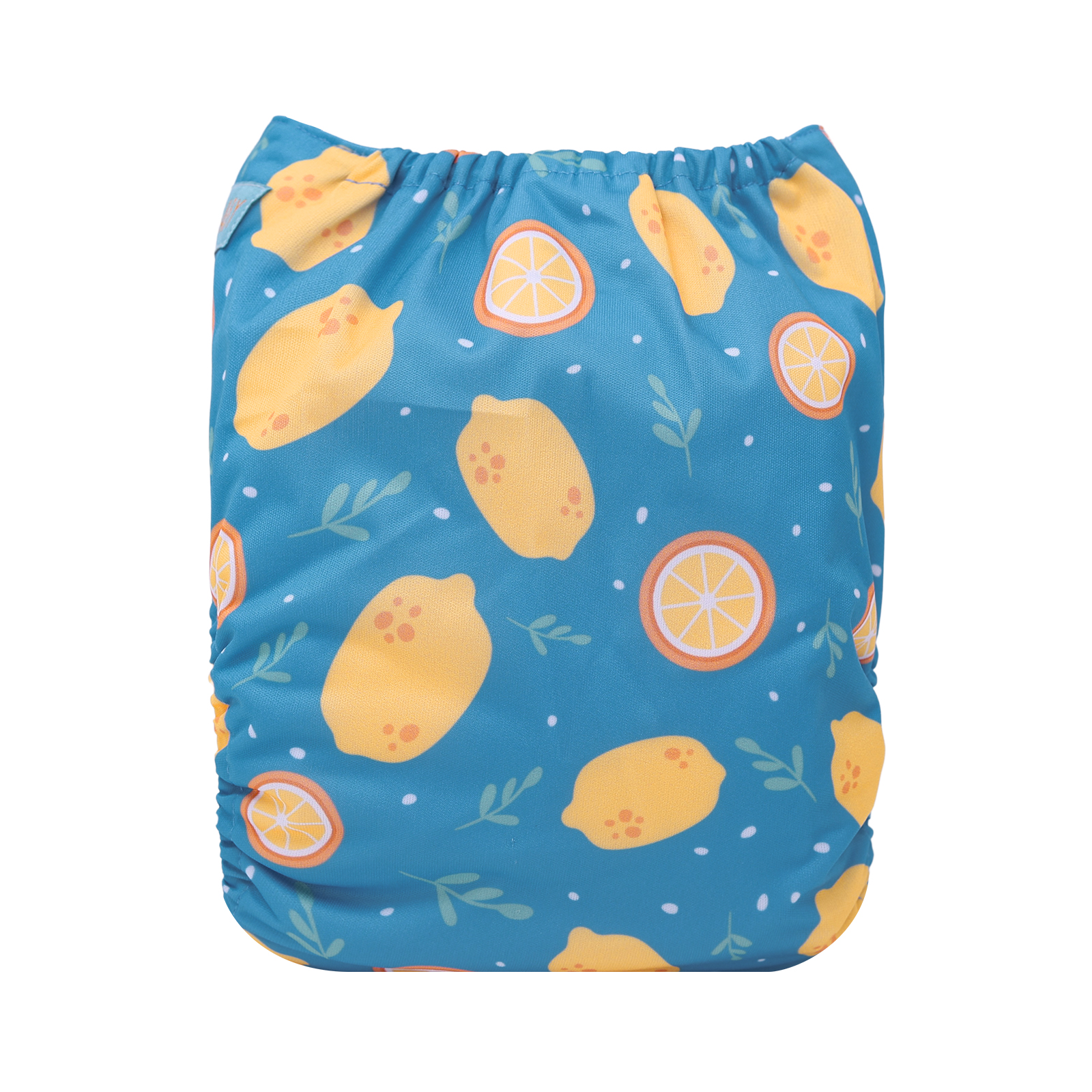 ALVABABY Print Cloth Diaper - One Size Adjustable Washable & Reusable Diaper for Babies and Toddlers (Lemon, H452A)