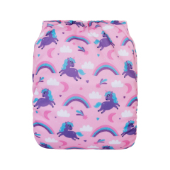 ALVABABY One Size Positioning Printed Cloth Diaper-Penguin(YDP234A)