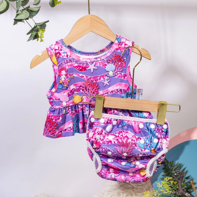 (Facebook live)Toddler Baby Summer Swim Suit, Infant Bathing Suit Swimwear,Tankini Swimwear for Boys and Girls