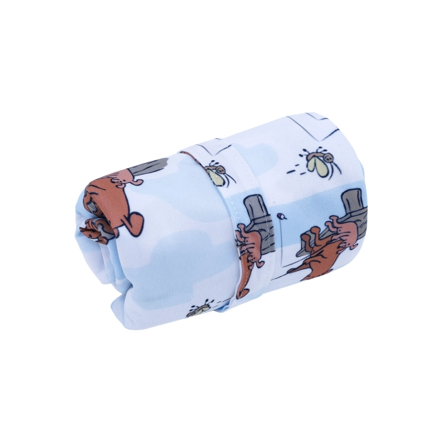 ALVABABY Diaper Wet Dry Bag with Two Zippered Pockets for Father's Day (L-ED22A)