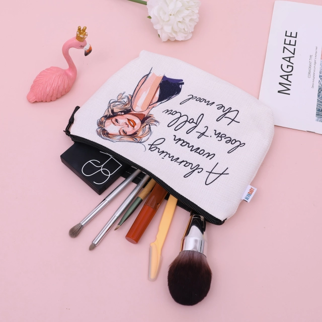 ALVABABY Cosmetic Bag Inspirational Gifts for Women Friendship Gifts for Women Friends Sister-HZB01