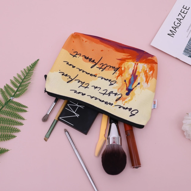 ALVABABY Cosmetic Bag Inspirational Gifts for Women Friendship Gifts for Women Friends Sister-HZB02