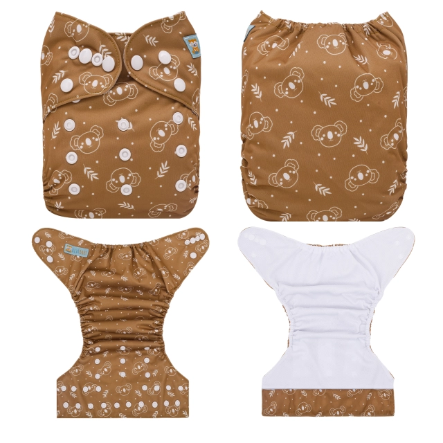 ALVABABY AWJ Lining Cloth Diaper with Tummy Panel for Babies  (WJT-EW17A)