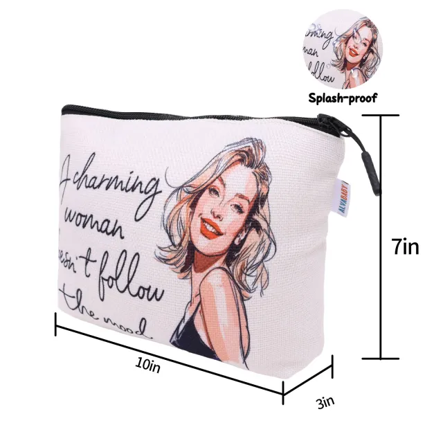 ALVABABY Cosmetic Bag Inspirational Gifts for Women Friendship Gifts for Women Friends Sister-HZB01