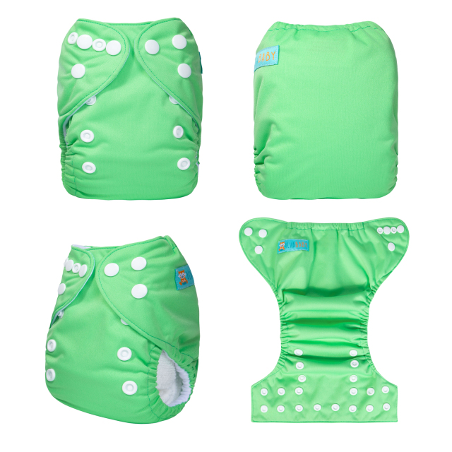 ALVABABY Newborn Pocket Cloth Diaper-Red(SB11A)