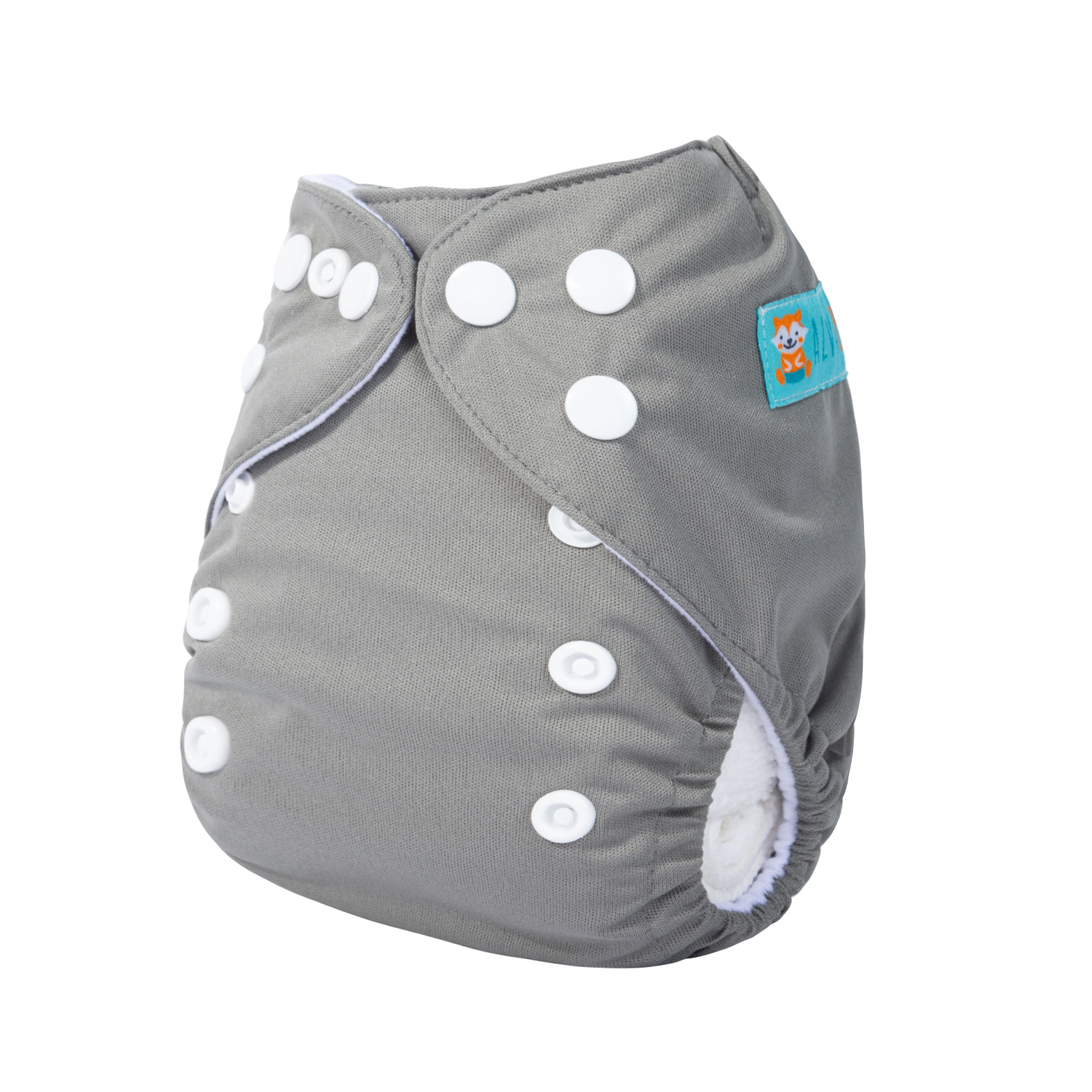 ALVABABY Newborn Cloth Diaper - Adjustable,Washable,Reusable Cloth Diaper with Pocket for Baby under 12lbs (SB29A Grey)