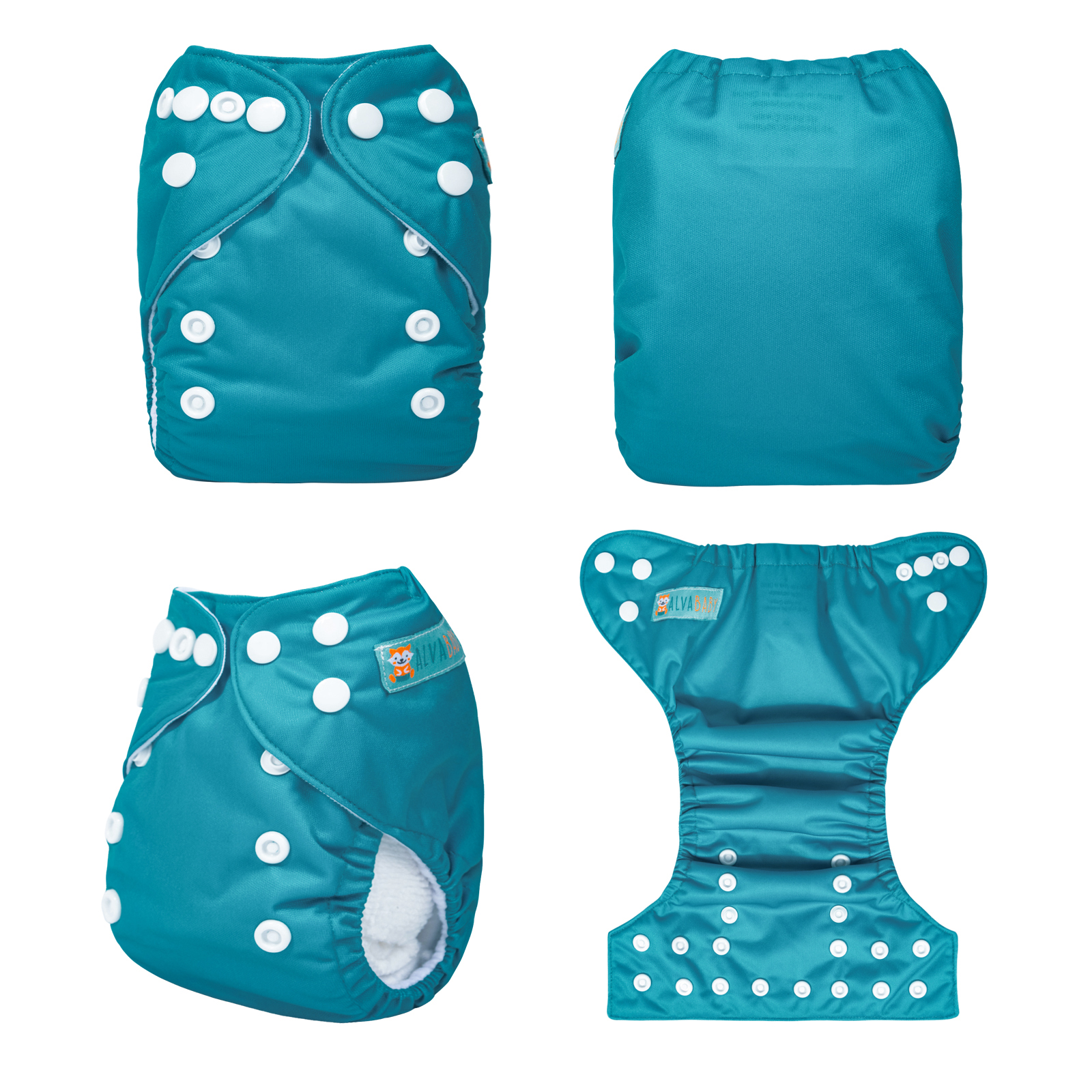 ALVABABY Newborn Cloth Diaper - Adjustable,Washable,Reusable Cloth Diaper with Pocket for Baby under 12lbs (SB37A)