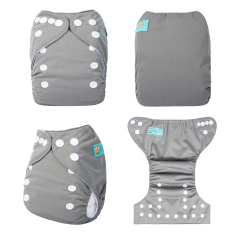 ALVABABY Newborn Pocket Cloth Diaper-Green(SB29A)