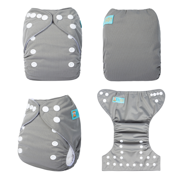 ALVABABY Newborn Pocket Cloth Diaper-Green(SB29A)