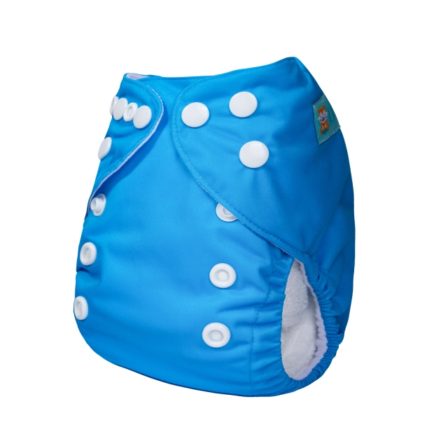 ALVABABY Newborn Pocket Cloth Diaper-Blue(SB32A)