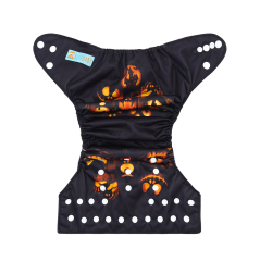 ALVABABY Halloween One Size Positioning Printed Cloth Diaper -(QD86A)