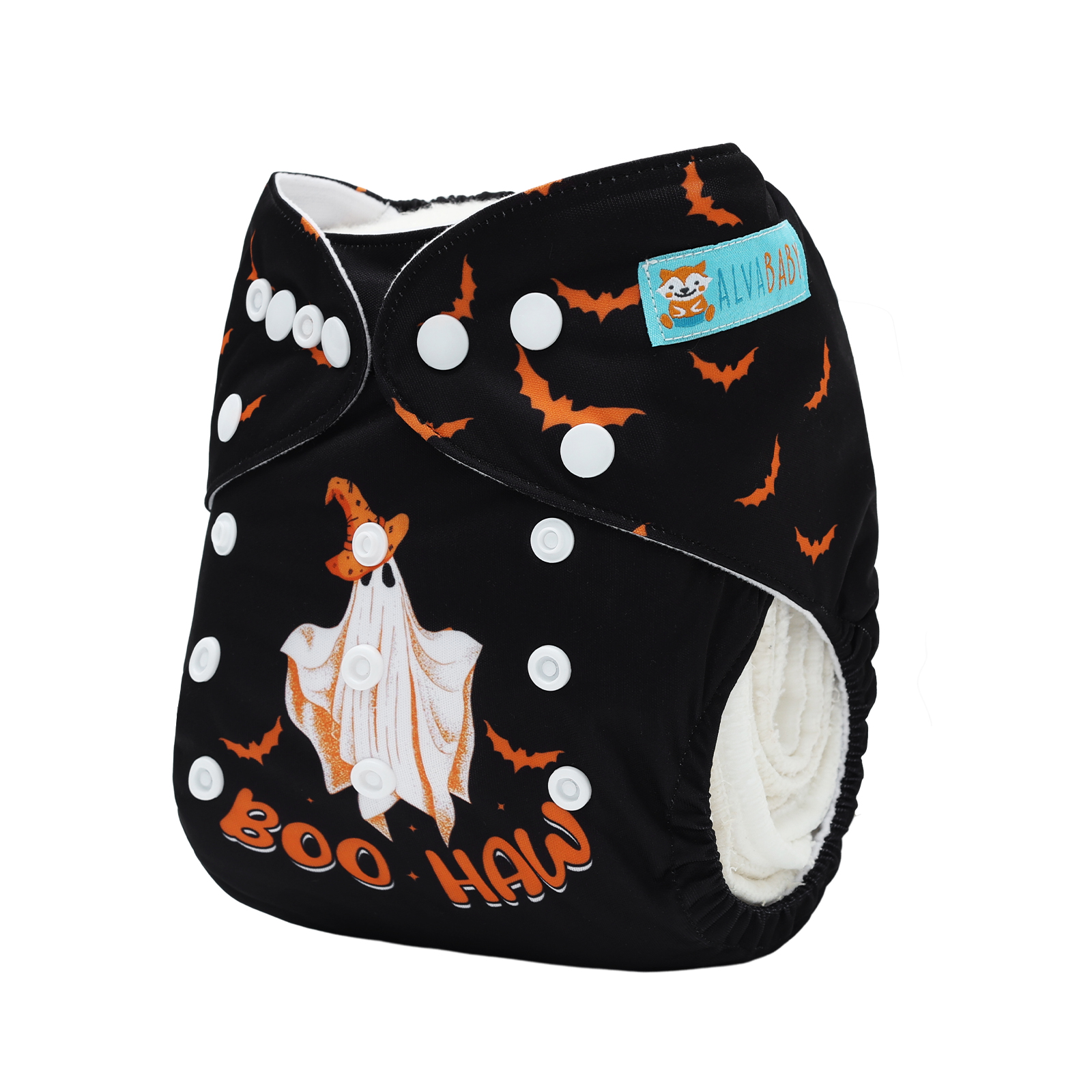 Halloween Cloth Diaper One Size Adjustable Reusable Diapers for Babies -Haw(QD84A)