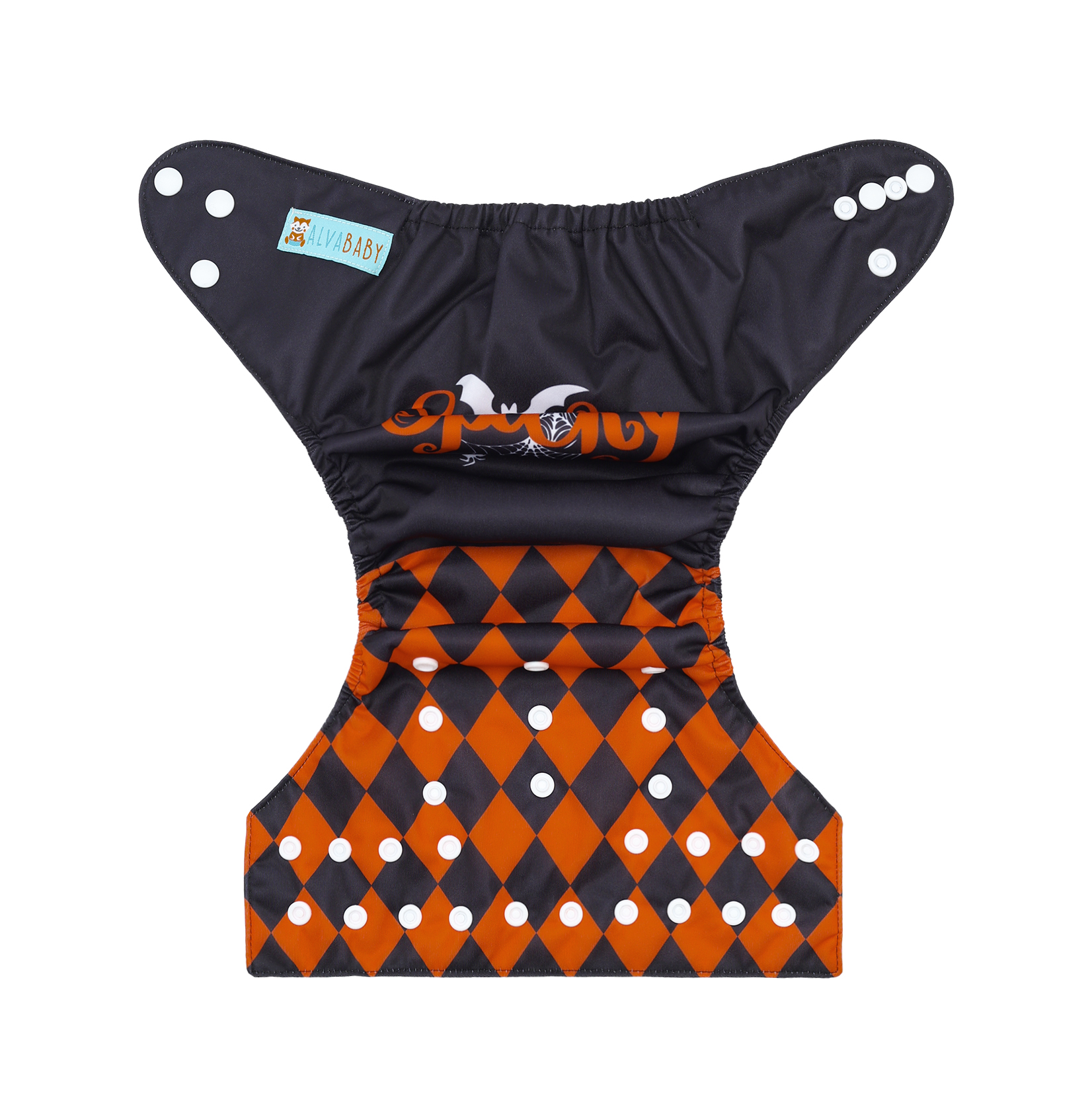 Halloween Cloth Diaper One Size Adjustable Reusable Diapers for Babies -Spooky(QD87A)
