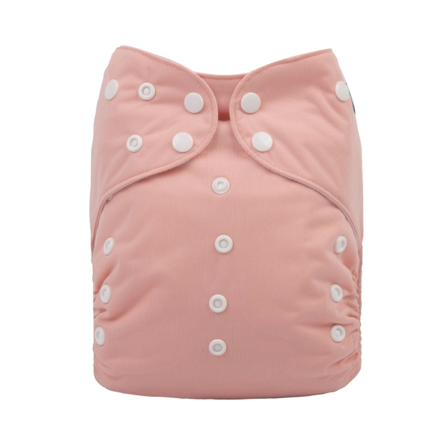 ALVABABY Big Size Pocket Cloth Diaper -Pink(ZB19A)