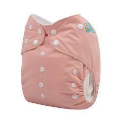 ALVABABY Big Size Pocket Cloth Diaper -Pink(ZB19A)