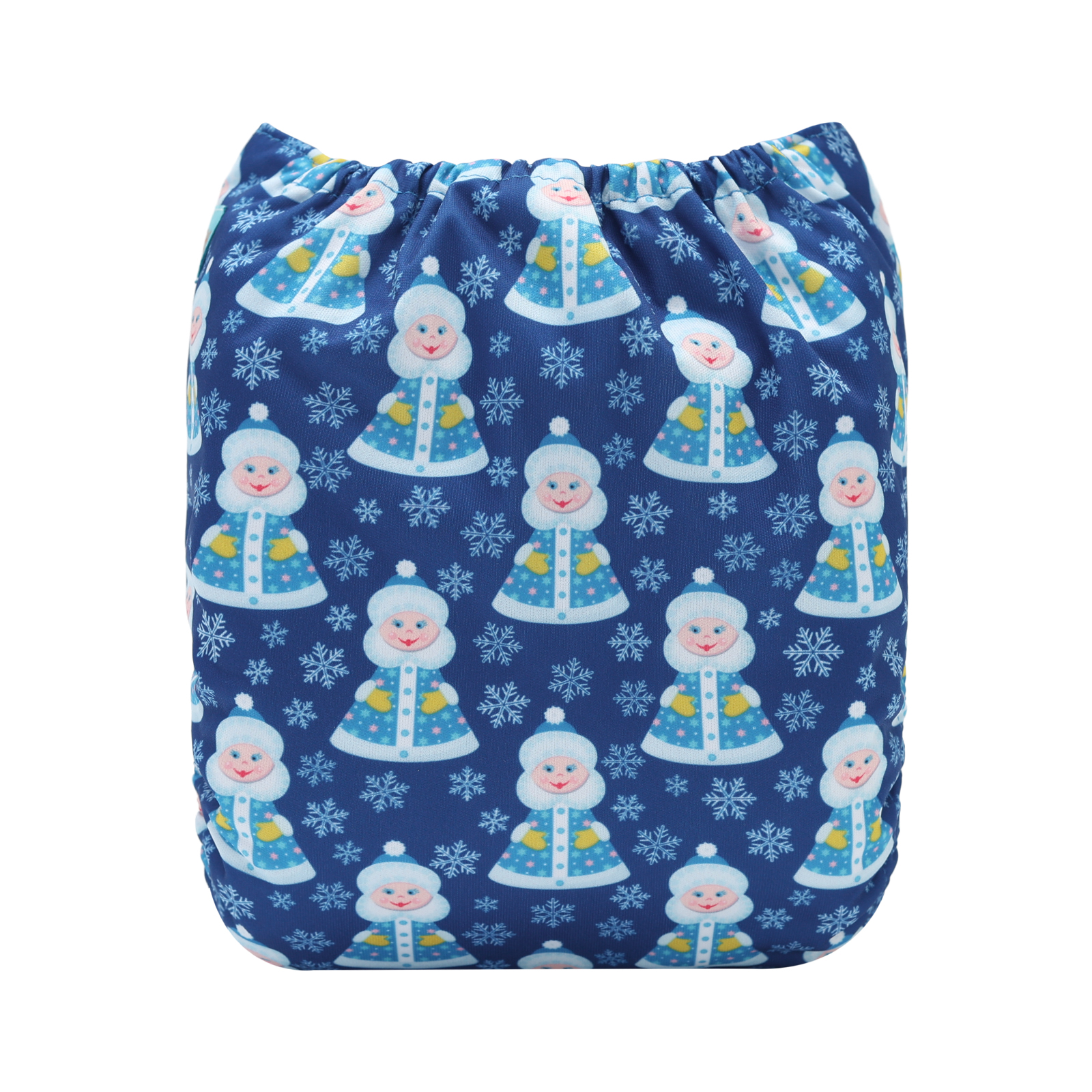 Christmas Cloth Diaper One Size Adjustable Reusable Diapers for Babies-Snowman(QD91A)