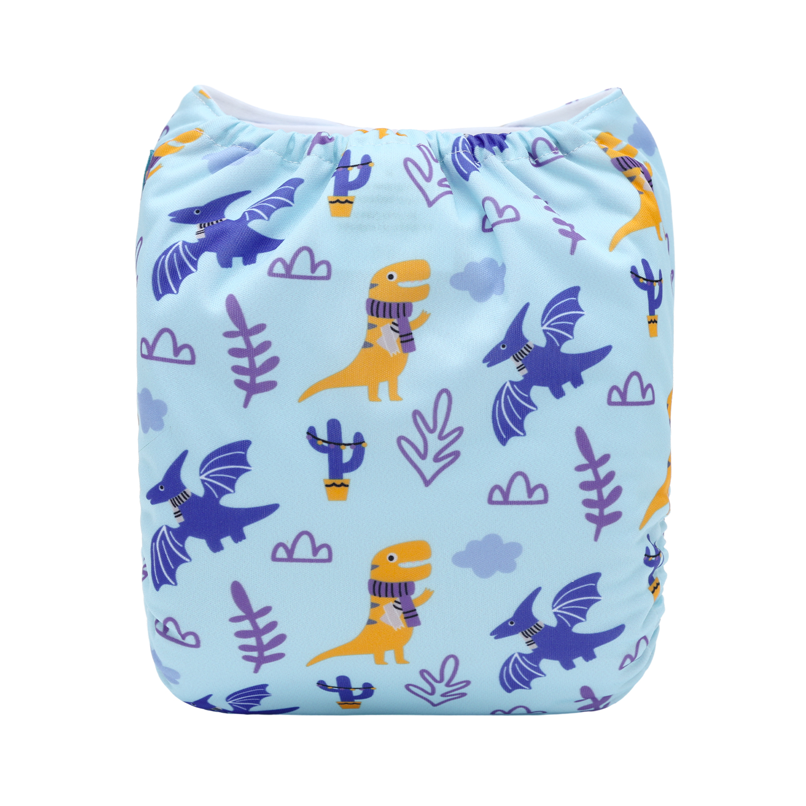 ALVABABY Positioning Cloth Diaper - One Size Adjustable Washable & Reusable Diaper for Babies and Toddlers (YDP251A)