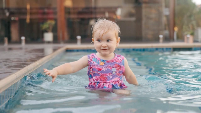 ALVABABY Toddler Baby Girl Summer Swim Suit, Infant Bathing Suit Swimwear Sleeveless,Tankini Swimwear (SWTD01A)