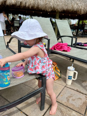 ALVABABY Toddler Baby Girl Summer Swim Suit, Infant Bathing Suit Swimwear Sleeveless,Tankini Swimwear (06)-Watermelon