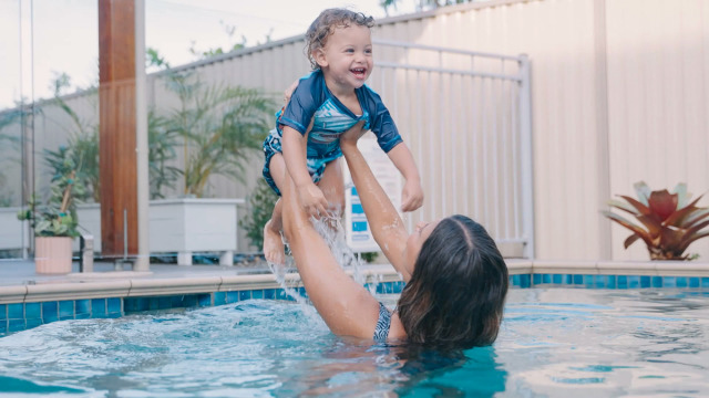 ALVABABY Toddler Baby Boy Summer Swim Suit, Infant Bathing Suit Swimwear,Tankini Swimwear (SWCJD01A)