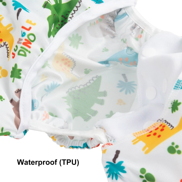 Reusable Cloth Diaper Cover with Snap Closure Cloth Diaper Shell for Prefold Flat or Fitted Diaper Inserts(DC-YA84)
