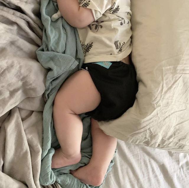 Reusable Cloth Diaper Cover with Snap Closure Cloth Diaper Shell for Prefold Flat or Fitted Diaper Inserts(DC-B26)