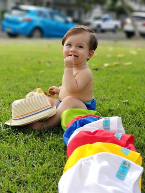 Reusable Cloth Diaper Cover with Snap Closure Cloth Diaper Shell for Prefold Flat or Fitted Diaper Inserts(DC-S44)