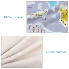ALVABABY Baby Cotton&Bamboo Wipes Soft and Comfortable Saliva Towel (6BW10)