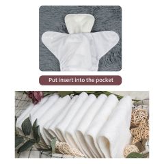 ALVABABY Solid Cloth Diaper - One Size Adjustable Washable & Reusable Diaper with Pocket for Babies (B34A Pink Peacock)