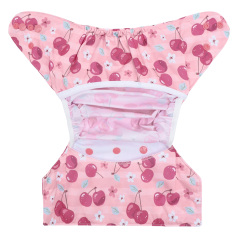 Reusable Cloth Diaper Cover with Snap Closure Cloth Diaper Shell for Prefold Flat or Fitted Diaper Inserts -(DC-EW27A)